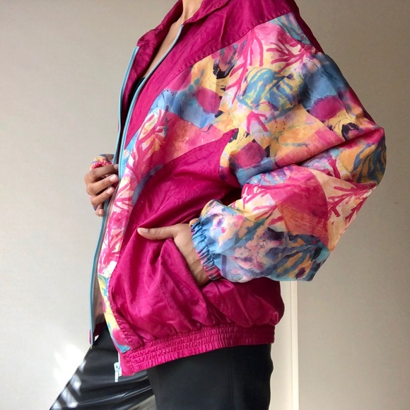 BOGOFREE Watercolor Windbreaker - Picture 3 of 5